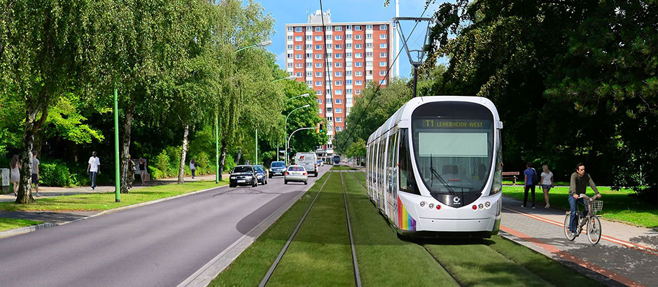 Straßenbahn Bremerhaven - Reuterplatz