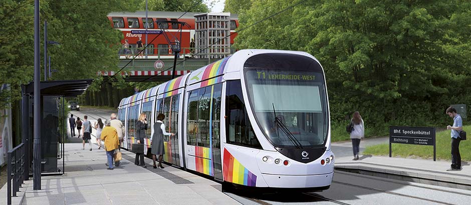 Straßenbahn Bremerhaven - Bhf Speckenbüttel