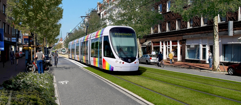 Straßenbahn Bremerhaven - Reuterplatz